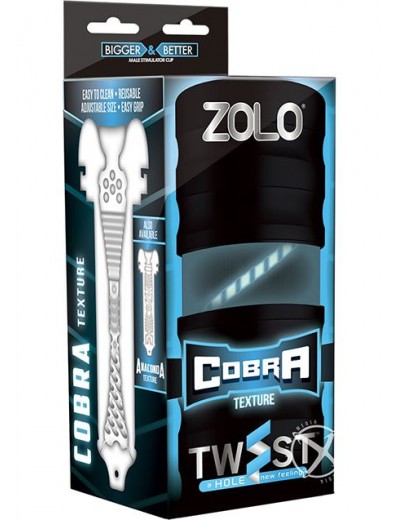 Мастурбатор Zolo Twist Cobra
