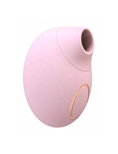 Розовый клиторальный вакуум-волновой массажер Irresistible Seductive