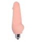 Телесный мини-вибратор Vibrator Mini - 9,5 см.