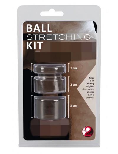 Набор для фиксации и утяжки мошонки Ball Stretching Kit