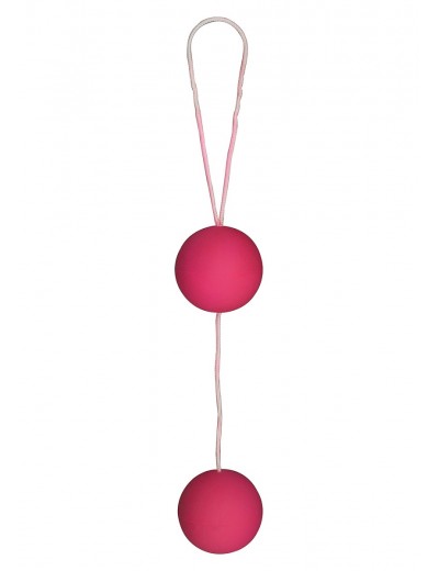 Веселые розовые вагинальные шарики Funky love balls