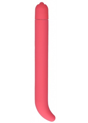 Розовый компактный вибростимулятор G-Spot Vibrator - 16 см.
