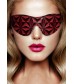 Красно-черная маска на глаза закрытого типа Luxury Eye Mask