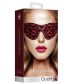 Красно-черная маска на глаза закрытого типа Luxury Eye Mask