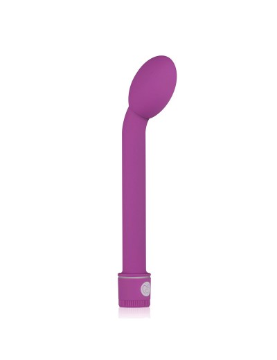 Фиолетовый вибратор для точки G Easytoys G-Spot Vibrator - 21 см.