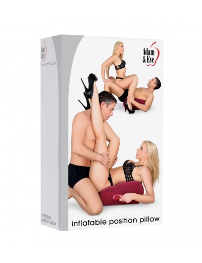 Надувная секс-подушка с ручками Inflatable Position Pillow