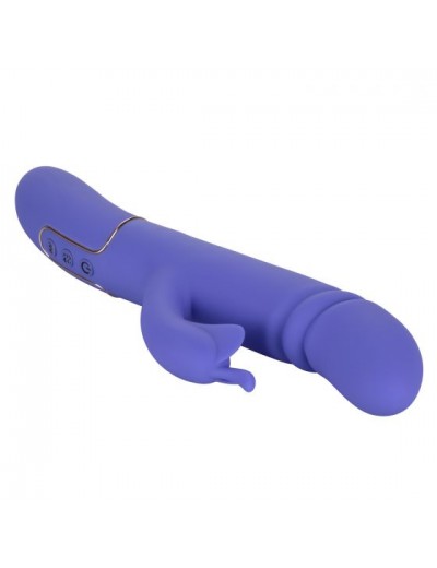 Фиолетовый вибратор-кролик Shameless Seducer - 25,5 см.
