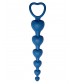 Синяя анальная цепочка Love Beam - 19 см.