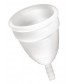Белая менструальная чаша Yoba Nature Coupe - размер S