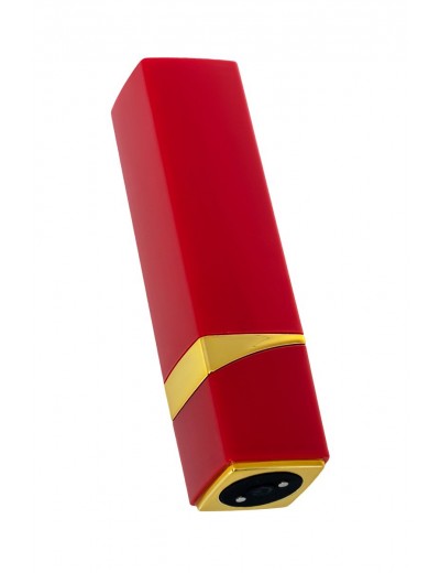 Красный вибратор-помада Pansies - 9 см.