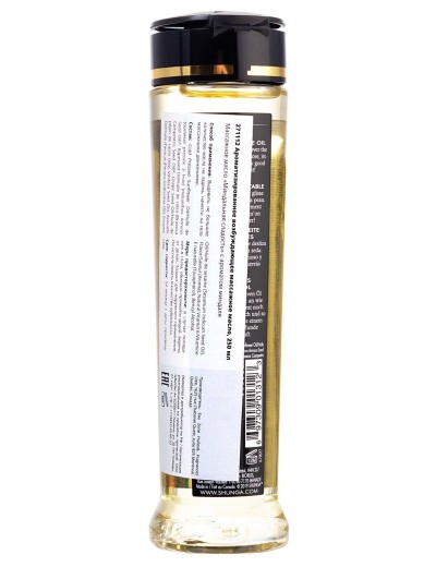 Массажное масло Organica с ароматом миндаля - 240 мл.