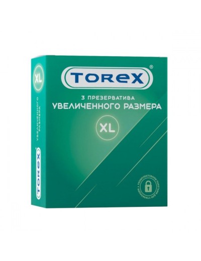 Презервативы Torex  Увеличенного размера  - 3 шт.