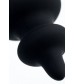 Черная анальная ёлочка Indi - 11,5 см.
