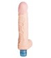 Телесный вибратор Vibro Realistic Cock Dildo - 18 см.