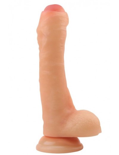 Телесный фаллоимитатор Gentle Dildo - 20,5 см.