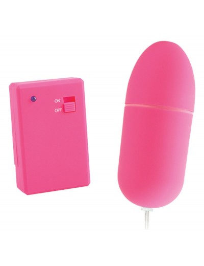 Розовое виброяйцо Remote Control Bullet с пультом ДУ