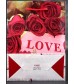 Подарочный пакет Love - 23 х 18 см.