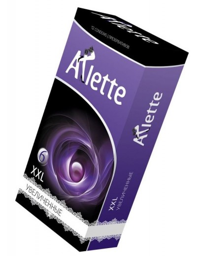 Презервативы Arlette XXL увеличенного размера - 12 шт.