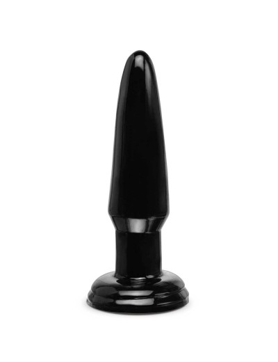 Черная малая анальная пробка Beginners Butt Plug - 10 см.