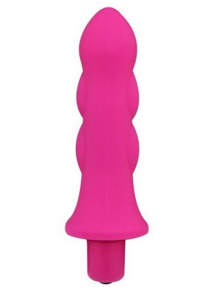 Розовый мини-вибратор Mystique Rocket Vibe - 12,7 см.