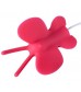 Розовый клиторальный стимулятор Butterfly
