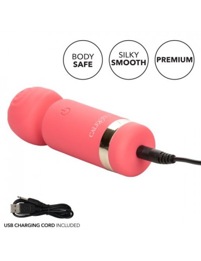 Розовый мини-вибромассажер #ExciteMe - 9,5 см.