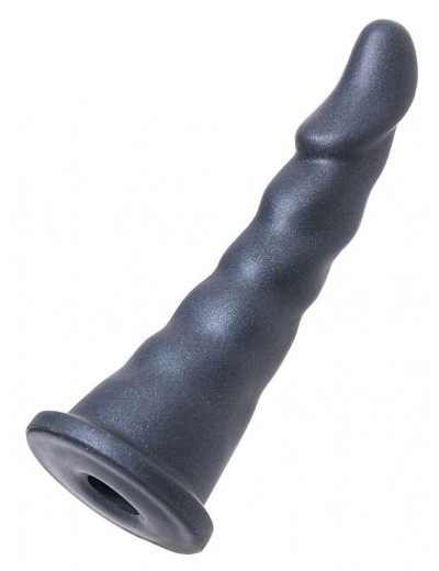 Черная насадка для страпона Axel - 17,5 см.