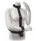 Чёрный комплект для фиксация рук RESTRAINT BODY HARNESS WITH COLLAR