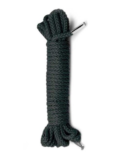 Черная веревка для связывания Bondage Rope - 10,6 м.