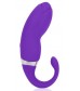 Фиолетовый вибромассажер с 20 режимами вибрации