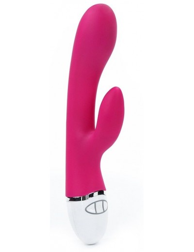 Розовый вибратор-кролик Dreamer Rechargeable Vibrator - 21 см.