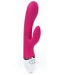 Розовый вибратор-кролик Dreamer Rechargeable Vibrator - 21 см.