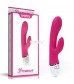 Розовый вибратор-кролик Dreamer Rechargeable Vibrator - 21 см.