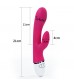 Розовый вибратор-кролик Dreamer Rechargeable Vibrator - 21 см.