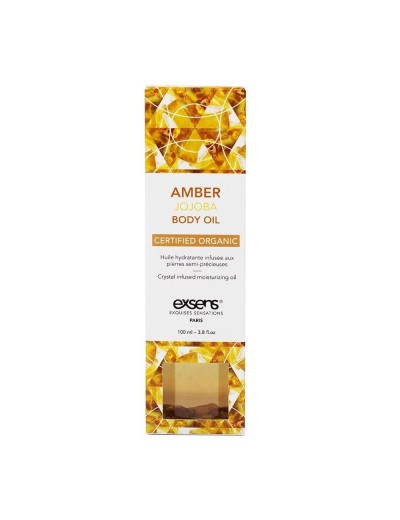 Органическое массажное масло AMBER JOJOBA - 100 мл.