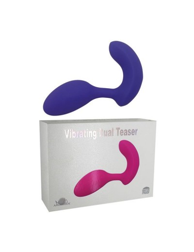 Фиолетовый вибратор Vibrating Dual Teaser