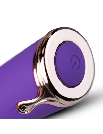 Фиолетовый клиторальный вибратор The Countess Pinpoint Vibrator - 19 см.