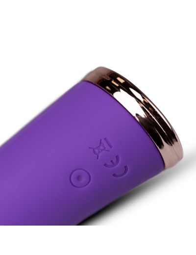 Фиолетовый клиторальный вибратор The Countess Pinpoint Vibrator - 19 см.