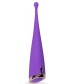 Фиолетовый клиторальный вибратор The Countess Pinpoint Vibrator - 19 см.