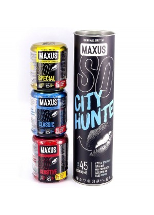 Набор презервативов MAXUS City Hunter