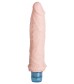 Телесный вибратор Vibro Realistic Cock Dildo - 17,5 см.