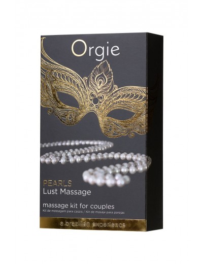 Набор для эротического массажа Orgie Pearl Lust Massage