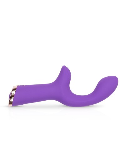 Фиолетовый вибратор The Baroness G-spot Vibrator - 19,5 см.