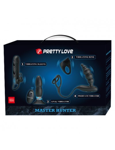 Стильный набор секс-игрушек Master Hunter