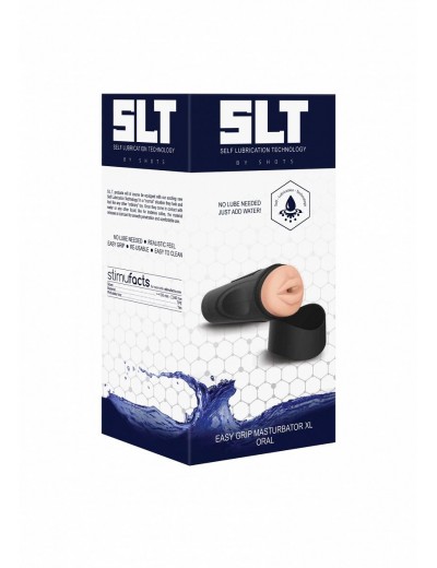 Мастурбатор-ротик Self Lubrication Easy Grip Masturbator XL Oral