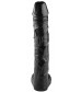 Черный фаллоимитатор-гигант - 51 см.