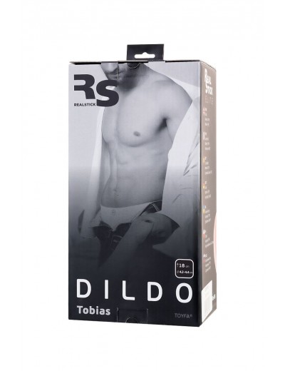 Телесный реалистичный фаллоимитатор RealStick Elite DILDO Tobias - 18 см.
