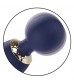 Синий клиторальный вибромассажер Chi­c Poppy - 20,25 см.