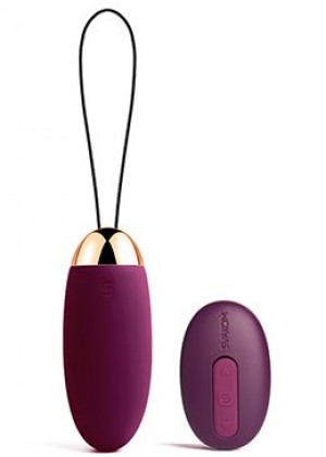 Фиолетовое виброяйцо Elva с пультом ДУ