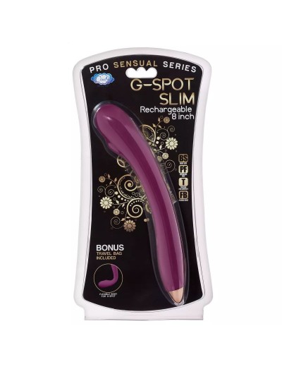 Фиолетовый стимулятор G-точки G-Spot Slim Flexible Vibrator - 22 см. Фиолетовый стимулятор G-точки G-Spot Slim Flexible Vibrator - 22 см.